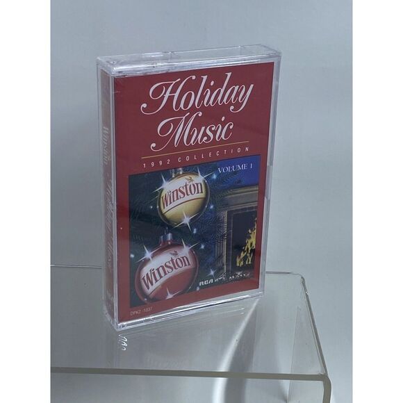 NEW-Winston Holiday Music 1992 Volume 1 Cassette Tape Sealed Cigarette - Picture 1 of 7